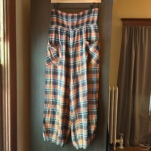 We the free Double Trouble harem pants M/M